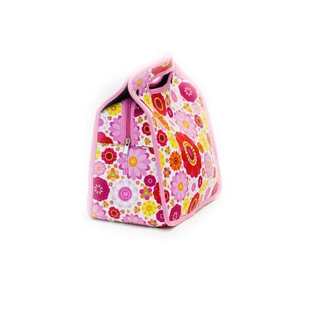 Zees Creations NP703 Neoprene Lunch Tote - Flower Power